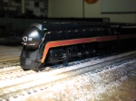 N&W class J Steam Locomotive in HO scale